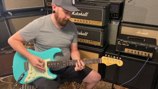 2019 Fender Custom Shop ’60 Reissue Journeyman Relic Stratocaster Seafoam Green
