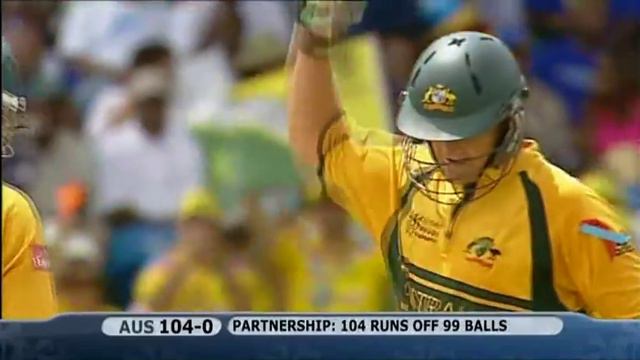 Adam Gilchrist 149 World Cup Final смотреть онлайн