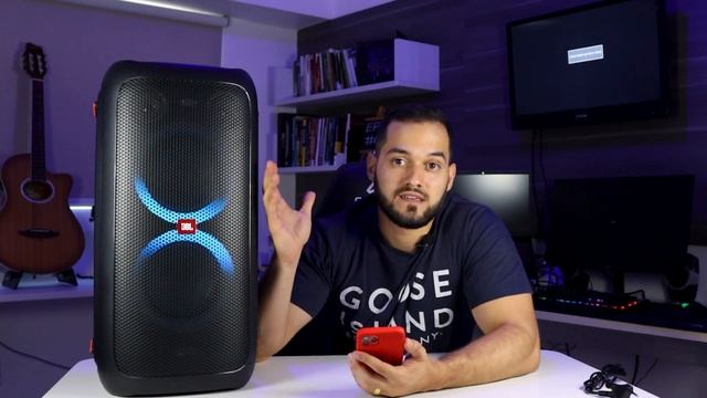 JBL PARTYBOX 100 - A MELHOR CAIXA DE SOM BLUETOOTH (UNBOXING, REVIEW E PRIMEIRAS IMPRESSÕES) смотреть онлайн