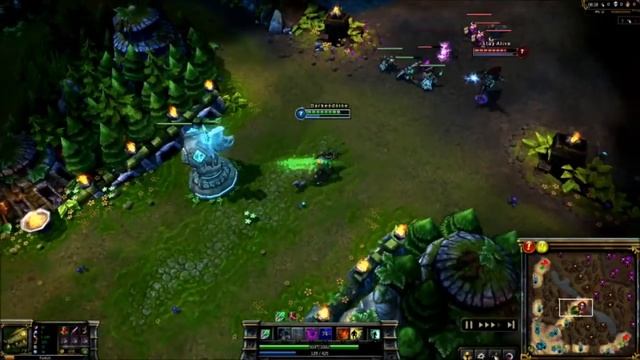 Twitch vs Vayne Lose смотреть онлайн