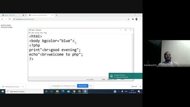 How to install WAMP server# PHP &MySQL demo by Prof.MD Loyola College#PHP easy #MySQL #Self Learnin смотреть онлайн