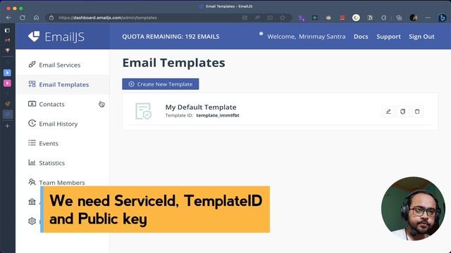 EASIEST way to send EMAIL from React WITHOUT backend | Send email using EMAILJS in React App смотреть онлайн