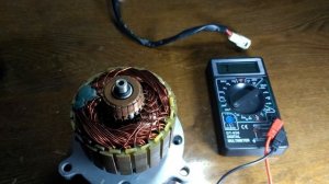 xyd 6a 12-24v dc motor Проверка якоря двигателя Как проверить электродвигатель мультиметром