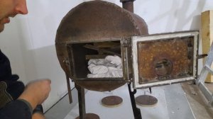 неубиваемая печь ,буржуйка или печь длительного горения, буржуйка из трубы своими руками