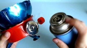 Газовая горелка туристическая Лепесток малый / Gas burner for camping