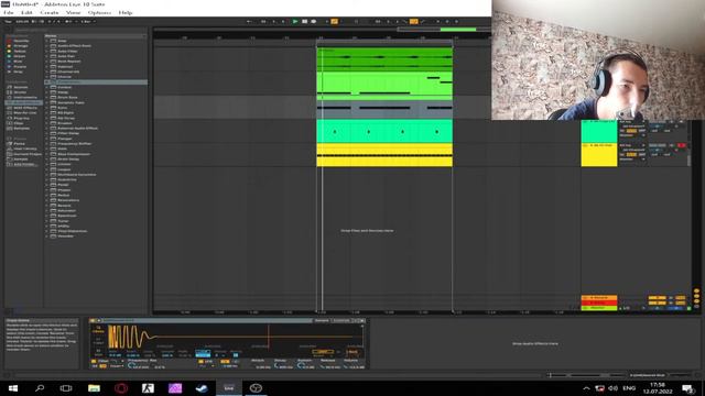 ТРЕК В СТИЛЕ GHOSTEMANE В ABLETON LIVE 10 смотреть онлайн