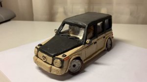 Как Слепить Машину Из Пластилина ГЕЛИК EQG ИЗ ПЛАСТИЛИНА