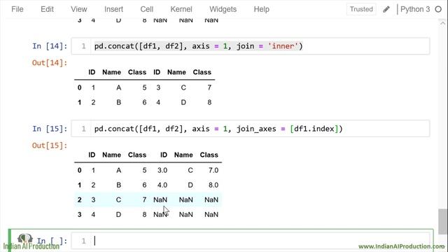 Python Pandas in Hindi Part-19 | Pandas Concat() Function #2 | Machine Learning Tutorial #01.02.19 смотреть онлайн