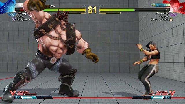 HungryPoongKo (Abigail) vs Altowine (Laura) | Street Fighter 5 AE смотреть онлайн