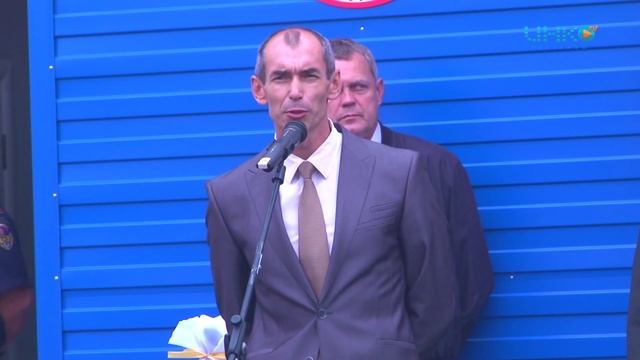 Открытие пожарного депо в п. Фруктовая смотреть онлайн