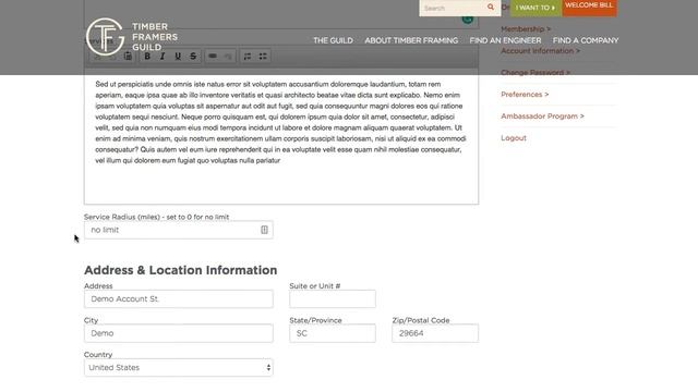 Editing your company profile page on tfguild.org смотреть онлайн