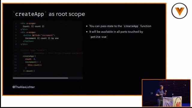 Alexander Lichter - petite-vue - Progressively enhancing any application? - Vuejs Amsterdam 2022 смотреть онлайн