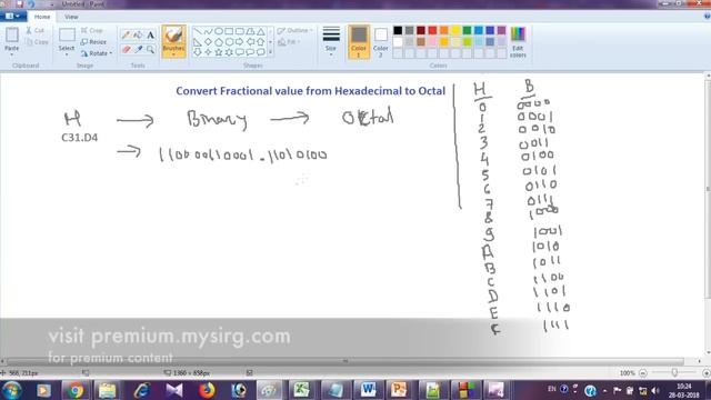 Convert Fractional value from Hexadecimal to Octal смотреть онлайн