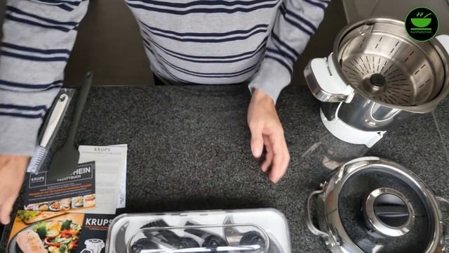 i Prep & Cook HP6051 von Krups - Unboxing von KochMalSchnell смотреть онлайн