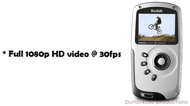 NEW :: Kodak PlaySport 1080p HD Waterproof Camcorder