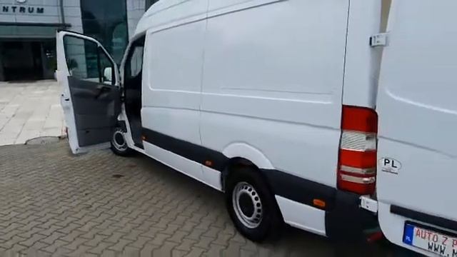 Prezentacja Mercedes Sprinter 313 CDI Chłodnia 2018 MGC