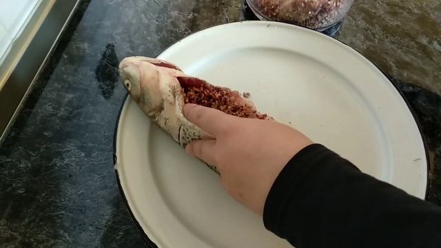 Stuffed Fish/Balıq Levengisinin Hazırlanması??/Фаршированная рыба