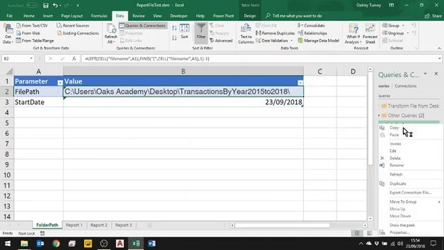 PowerQueryDynamicFolderPath смотреть онлайн