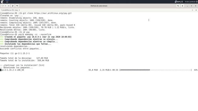 Instalar Yay y Pamac-AUR en Arch Linux смотреть онлайн