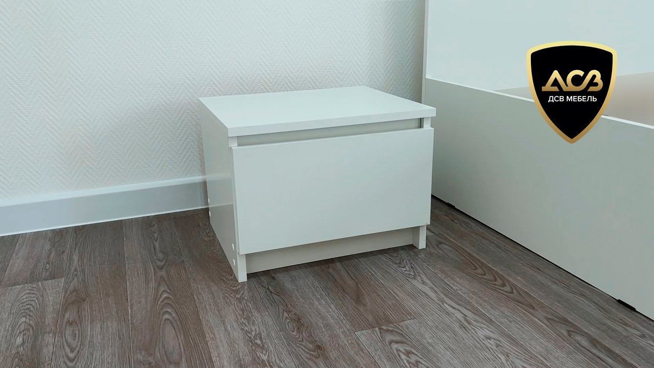 Обзор прикроватной тумбы «Мори» ТПМ 400.1 - «ДСВ Мебель» смотреть онлайн