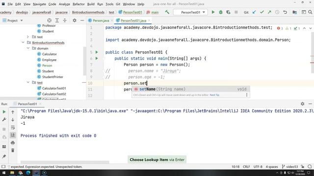 54 - Object Orientation - Acces Modifier private, get and set pt 01 смотреть онлайн