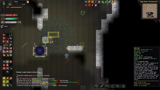 Tales of Maj'Eyal - Insane Difficulty/Roguelike Mode - Final Boss Fight смотреть онлайн