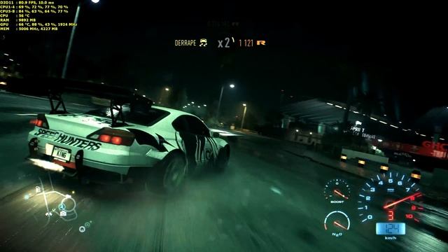Need for Speed 1440p 60FPS i7 4790k GTX 1080 Gaming X смотреть онлайн