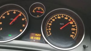 Astra H 1.8 разгон до максималки