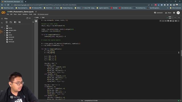 Photometric Stereo Images to 3D reconstruction смотреть онлайн