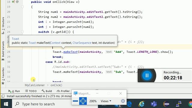 Layouts | View | Events | XML |Android App Development Tutorial in Hindi | Android Studio #12 смотреть онлайн
