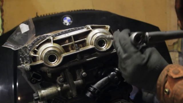Устанавливаем узел Vanos BMW M54