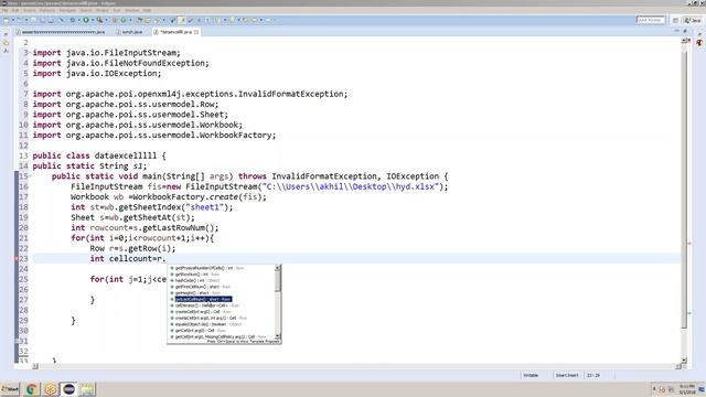 SELENIUM | DATA DRIVEN TESTING WITH EXCEL SHEET смотреть онлайн