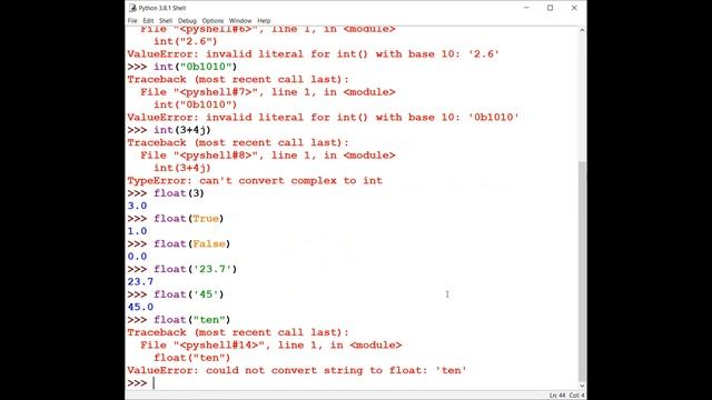 5 Type Casting | Python Data Types Part - 3 | Python in Telugu | Python Complete Tutorials смотреть онлайн