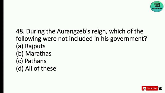 Medieval Indian History |Part 2 | 30 Important MCQs | Assam Police Sub Inspector & Constable/ Fores