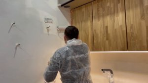 Краска на кухонный фартук или как мы отказались от декоративной штукатурки, экранов и кафеля