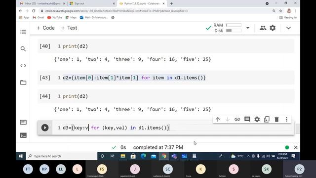 Python Programming Lecture 14 - List,Set,Dictionary Comprehensions смотреть онлайн