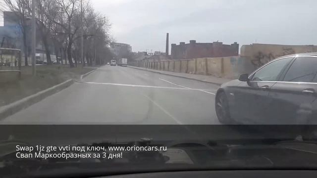 Swap Toyota Mark 2 jzx 100 на 1JZ GTE VVTI за 3 дня! смотреть онлайн