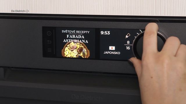 Chytrá pyrolytická trouba De Dietrich DOP8786BB s WIFI konektivitou смотреть онлайн
