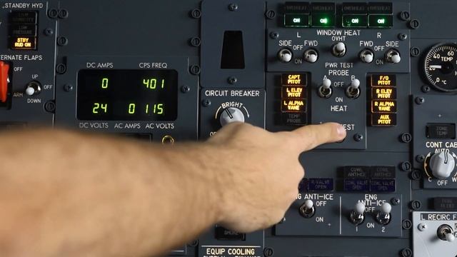 B737 Overhead Panel (Forward) Plug&Play смотреть онлайн