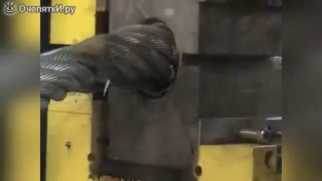 Делаем петлю на стальном тросе смотреть онлайн