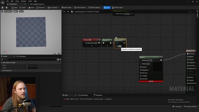 The Switch Node | 5-Minute Materials [UE5] смотреть онлайн