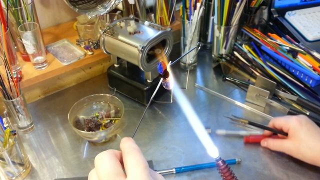 Лэмпворк. Робота с эмалями. смотреть онлайн