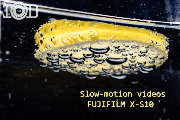 Slow motion video Fujifilm X-S10