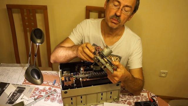 Sharp GF-800Z, разборка и ремонт смотреть онлайн