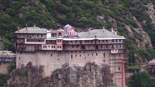 Греция Афон природа октябрь часть 1