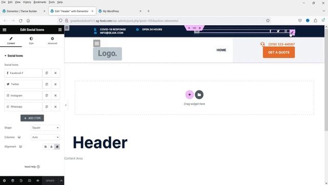 How To Install Elementor Template kit Using Elementor Pro Plugin | Elementor Theme Builder смотреть онлайн