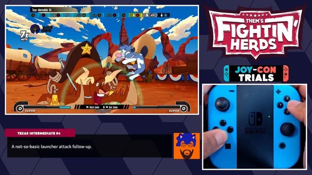 Texas - Them's Fightin' Herds Joy-Con Trials - Nitrosonic0 смотреть онлайн