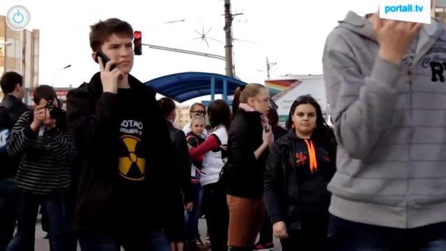 Раз, два, три, на месте замри! г Луганск 1 апреля смотреть онлайн