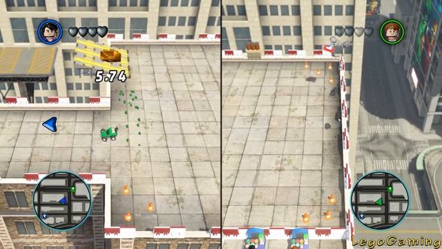 LEGO 2Players(Transformation) Hulk Vs A-Bomb - Lego Marvel Super Heroes Game