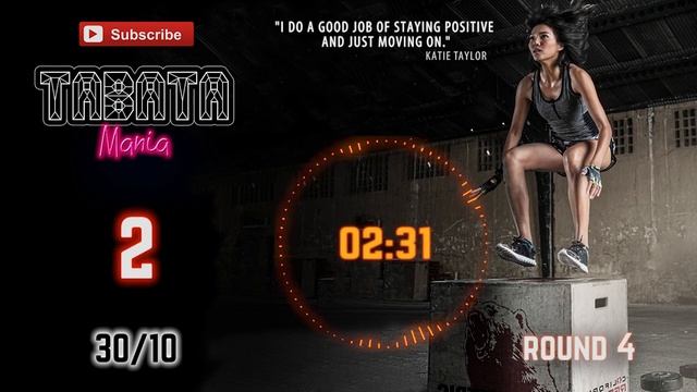 TABATA 30/10 - HiiT Workout Music W/ TIMER - NCS & TABATAMANIA